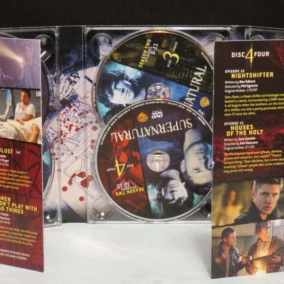 SUPERNATURAL - The Complete 2 Second Season DVD - Jared Padalecki, Jensen Ackles - Picture 3 of 4